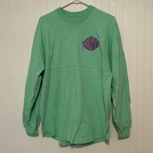 Disney long sleeve jersey shirt, size small, little mermaid